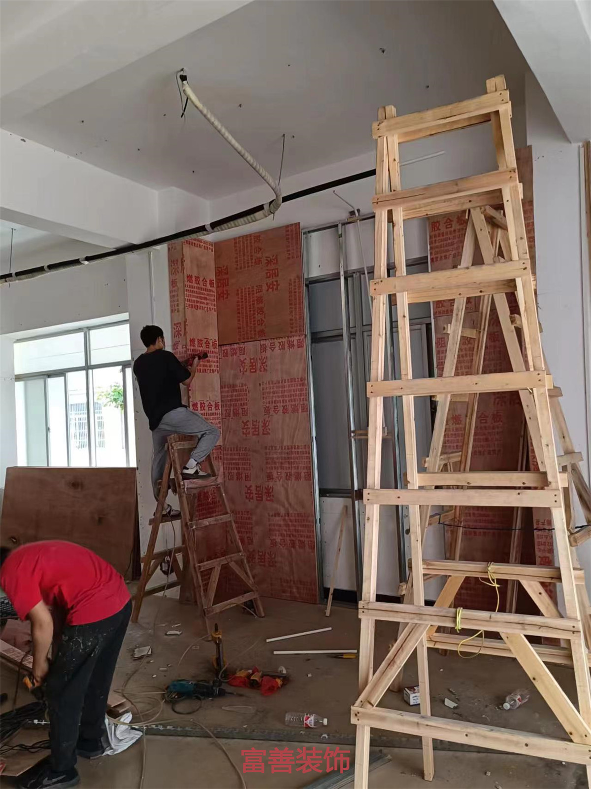 施工過(guò)程圖-海口富善