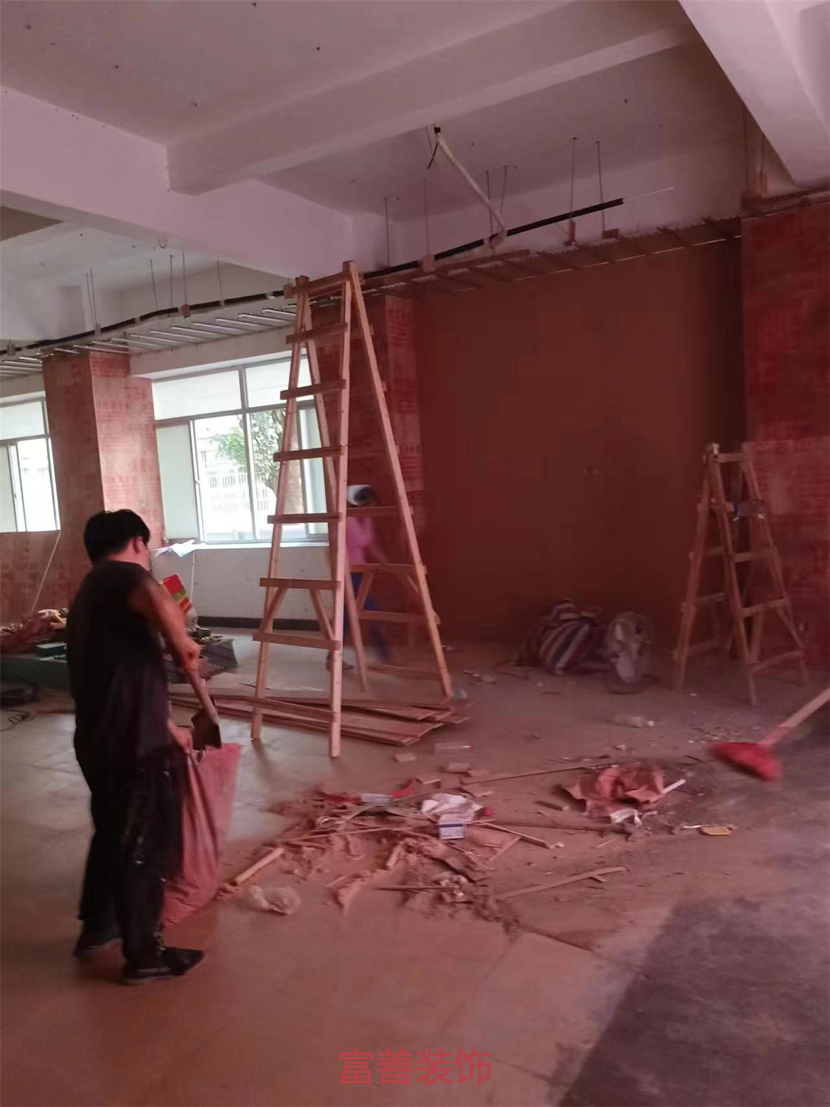 施工過(guò)程圖-海口富善