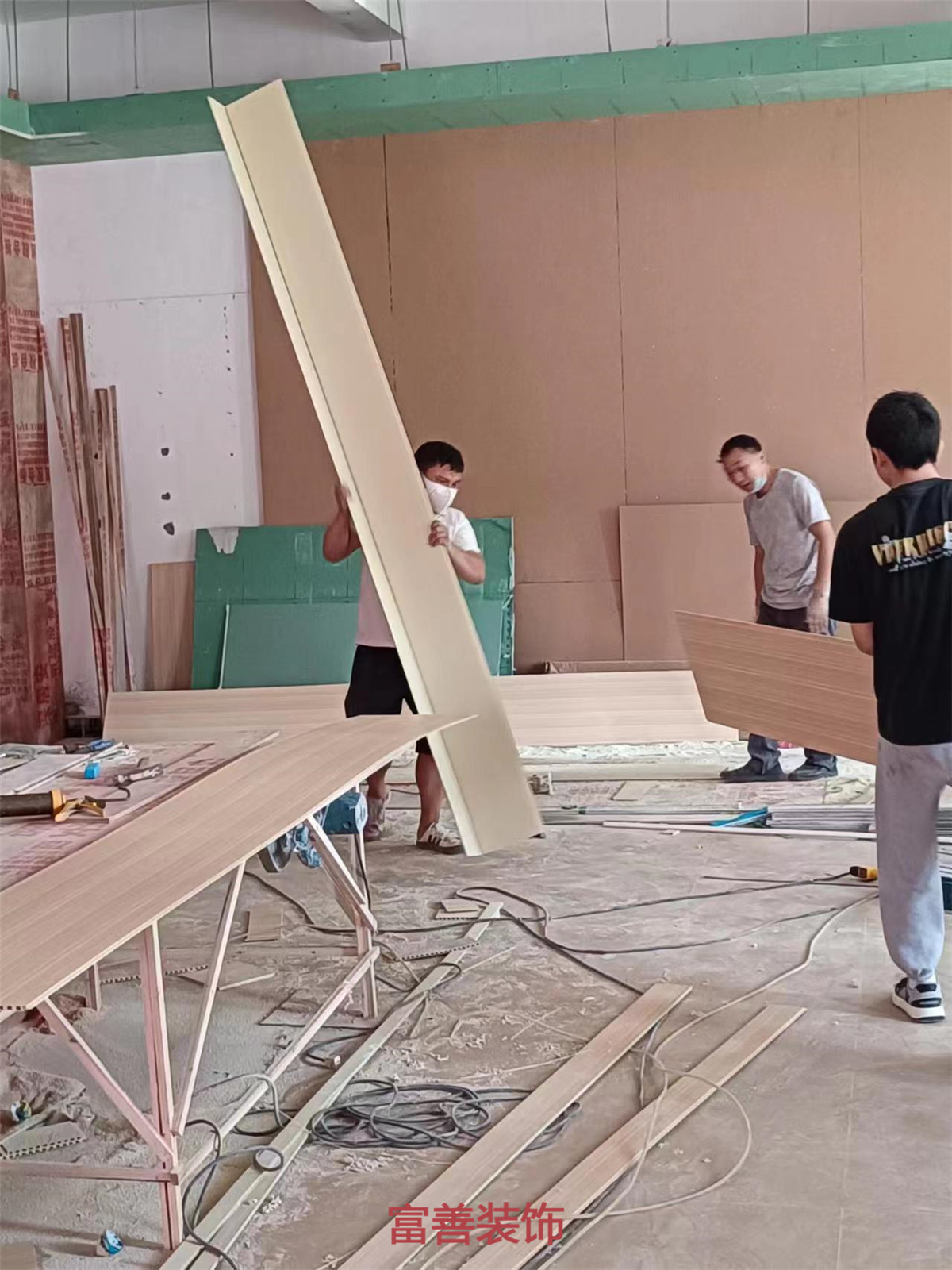 施工過(guò)程圖-海口富善