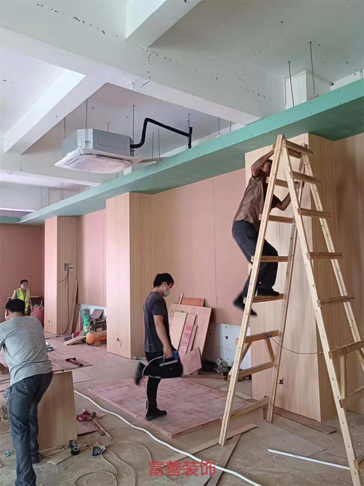 施工過(guò)程圖-海口富善