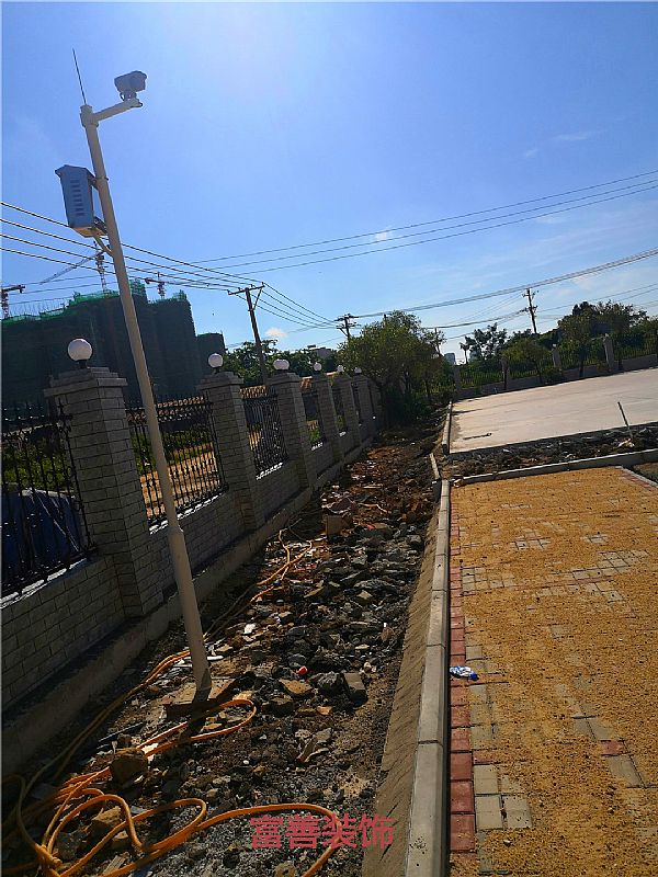 椰海大道高鐵辦公樓停車廣場(chǎng)磚鋪貼項(xiàng)目施工